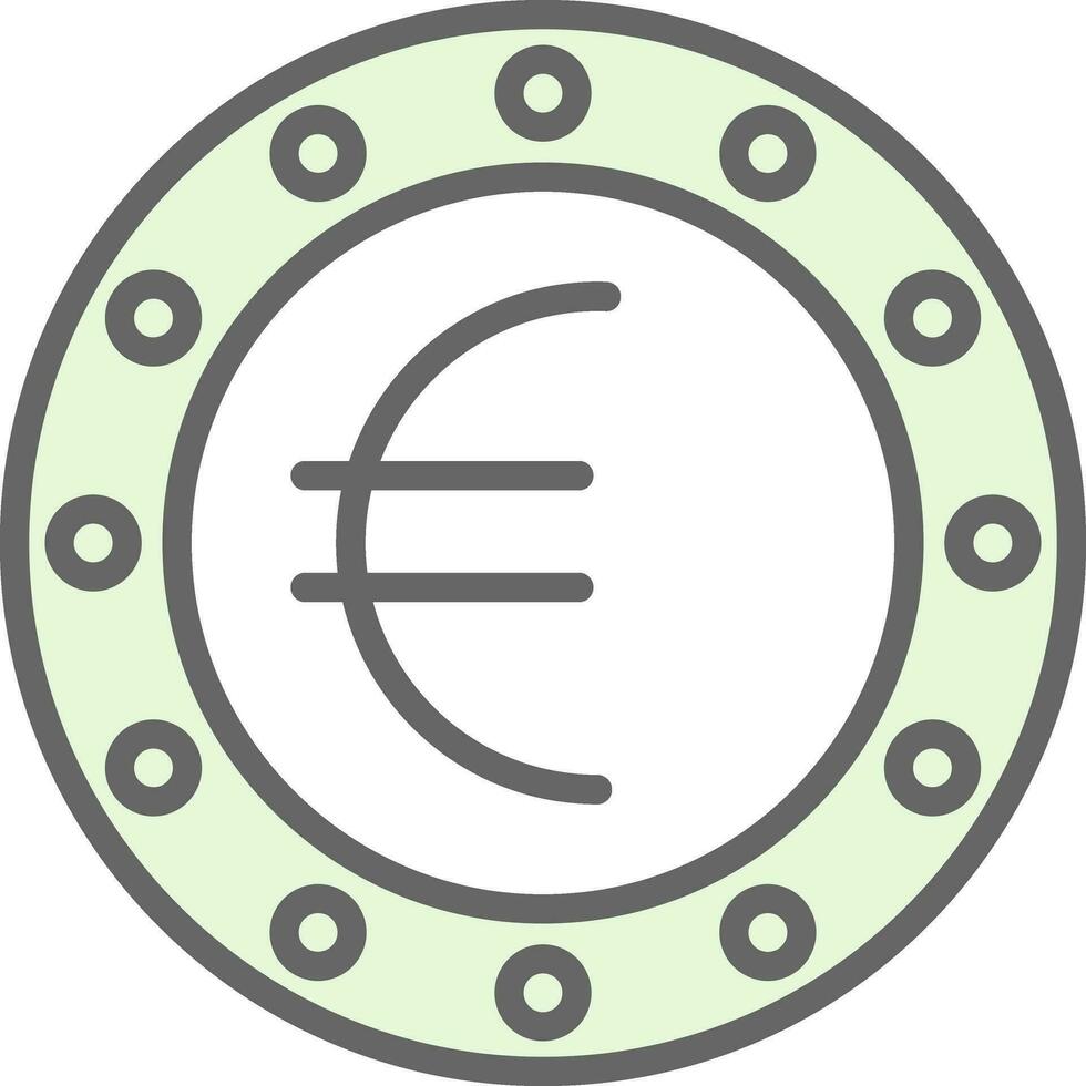 euro vector icoon ontwerp