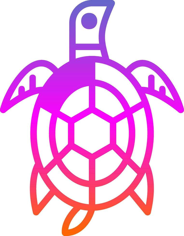 schildpad vector icoon ontwerp