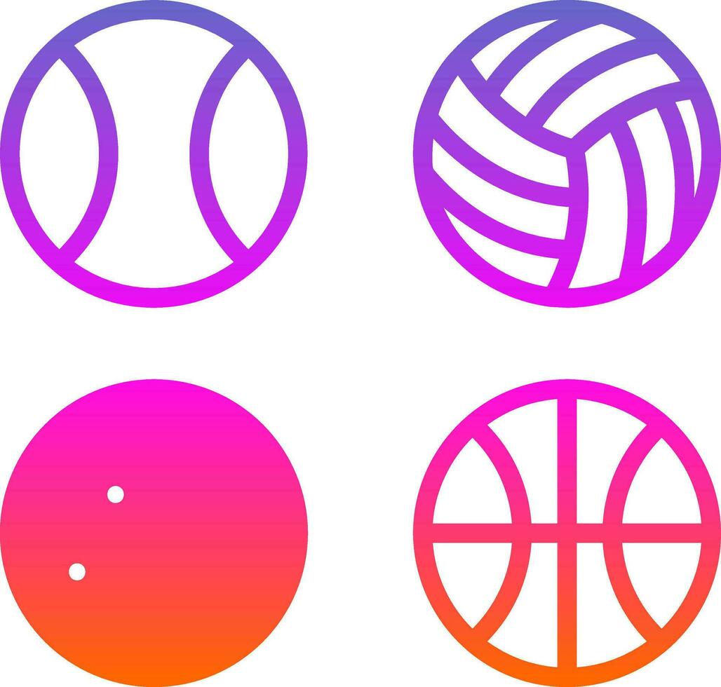 ballen vector icoon ontwerp