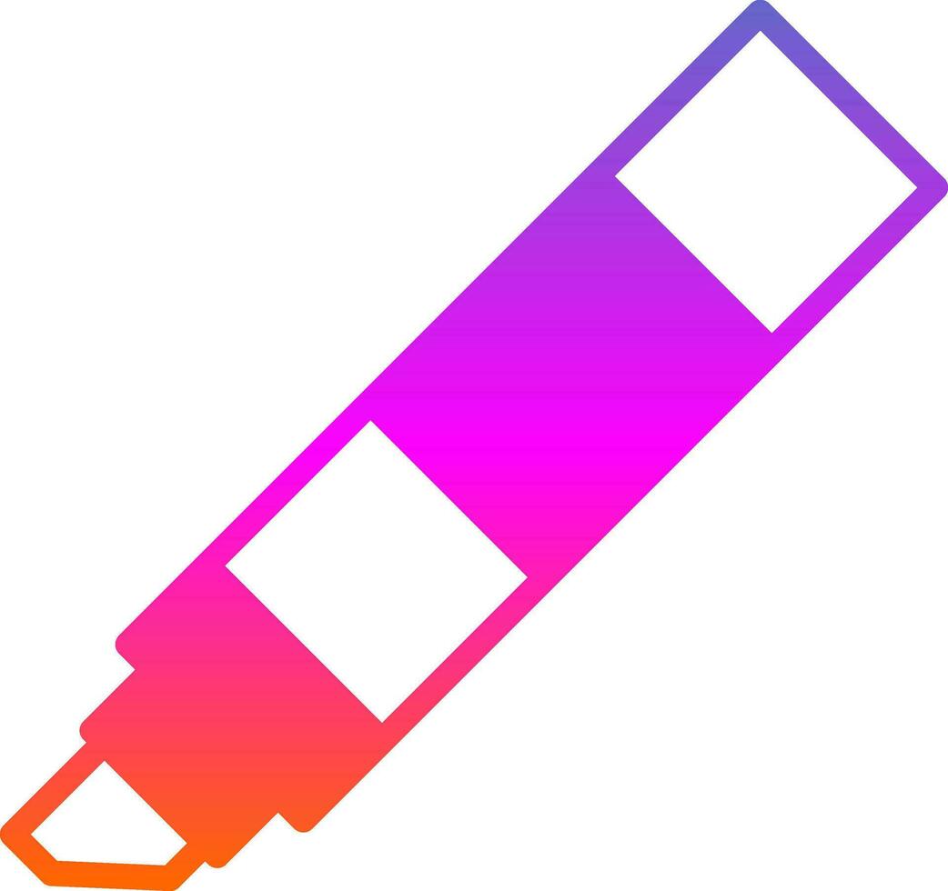 markeerstift vector icoon ontwerp