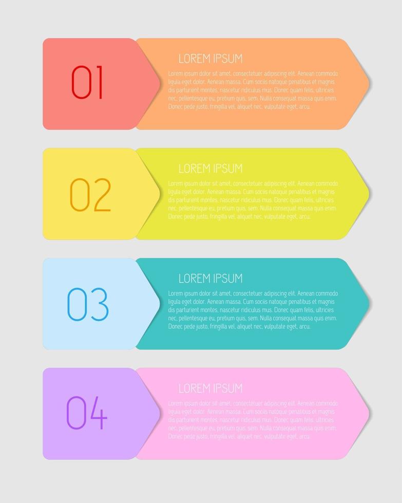 infographic sjablonen voor het bedrijfsleven vector