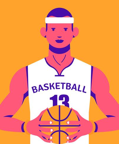 Basketbal Illustratie vector