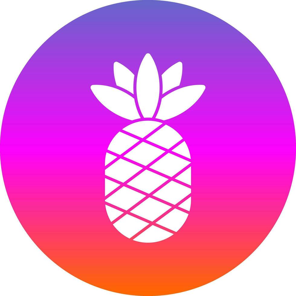 ananas vector icoon ontwerp