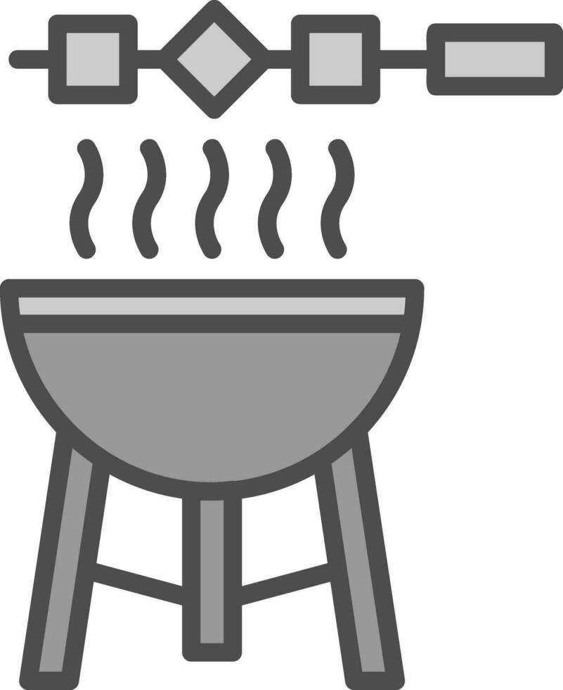 barbecue vector icoon ontwerp