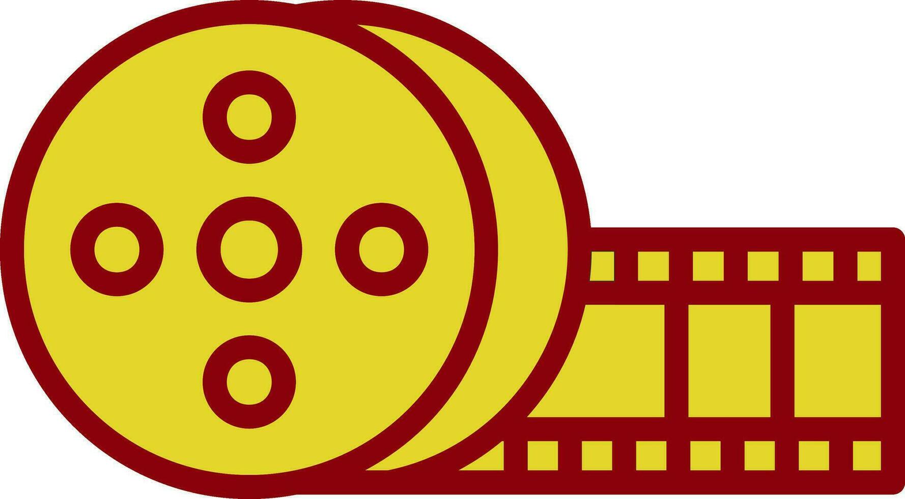 film rollen vector icoon ontwerp