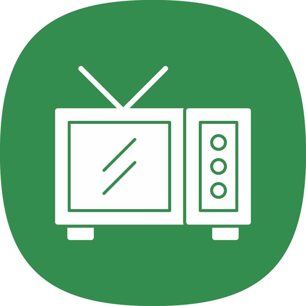 televisie vector icoon ontwerp