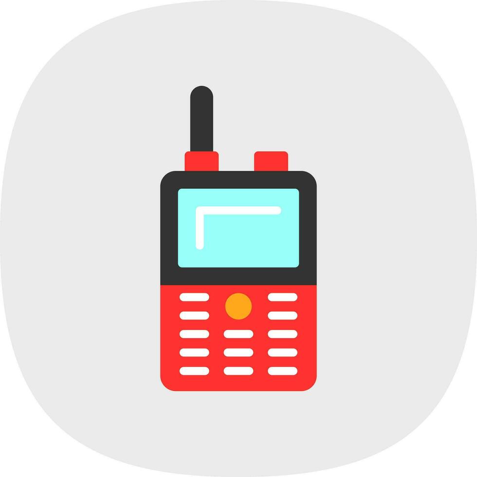 walkie talkie vector icoon ontwerp