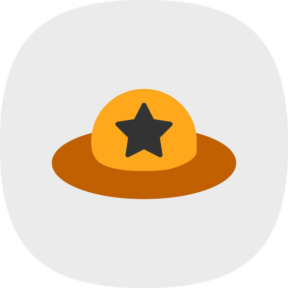 hoed vector icoon ontwerp