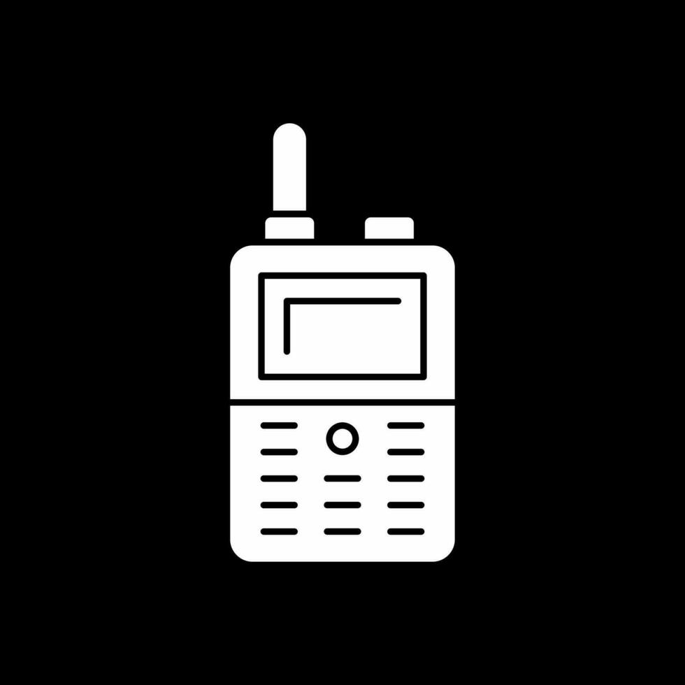 walkie talkie vector icoon ontwerp