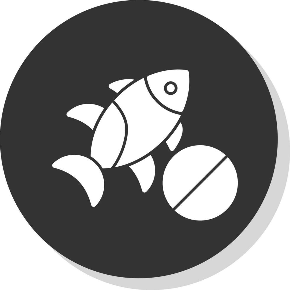 Nee visvangst vector icoon ontwerp