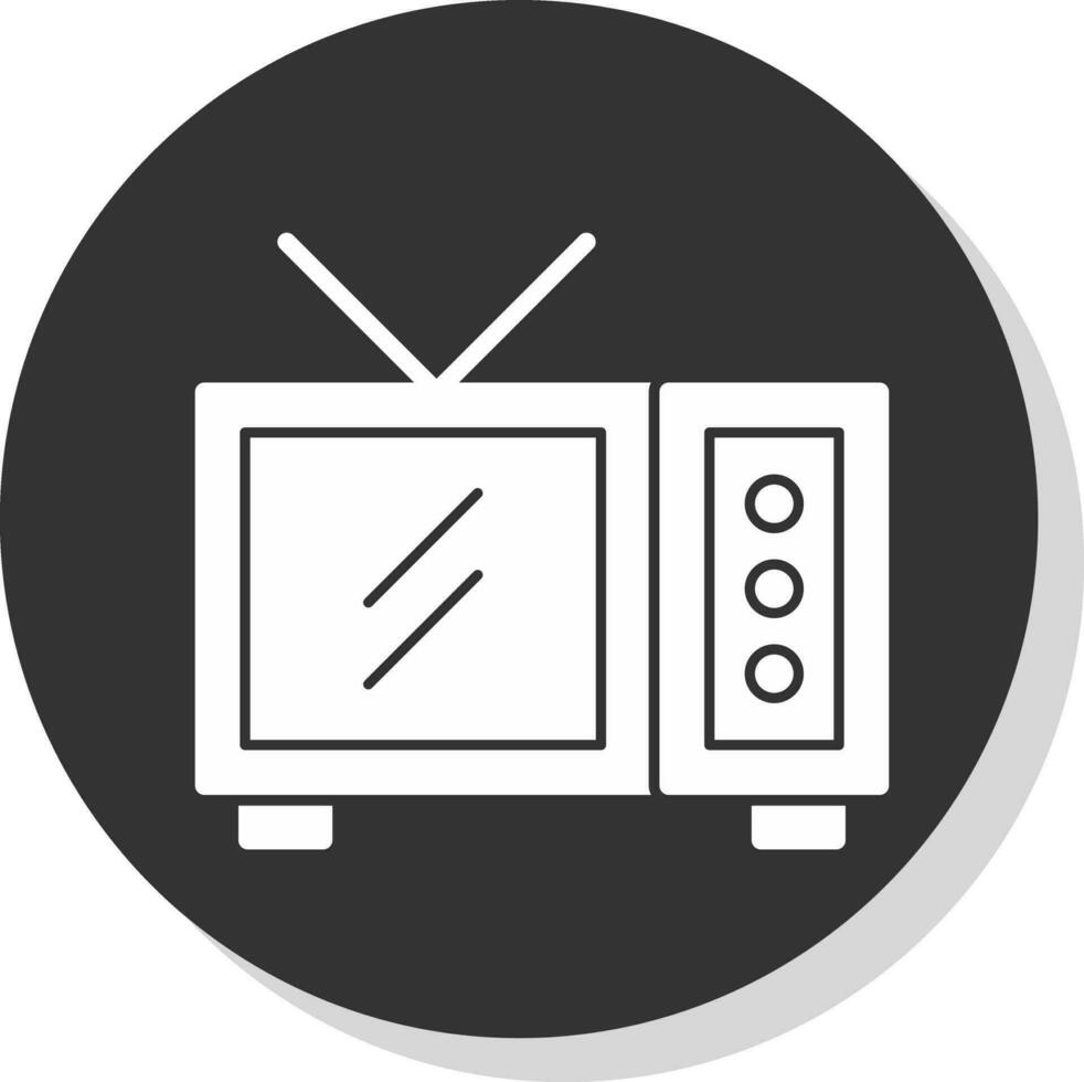 televisie vector icoon ontwerp