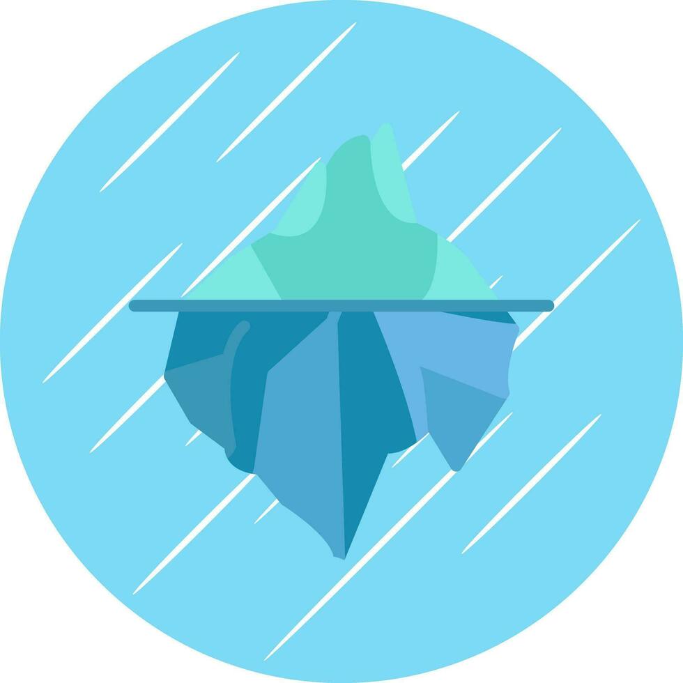 ijsberg vector icoon ontwerp
