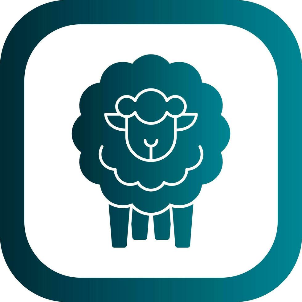 schapen vector icoon ontwerp