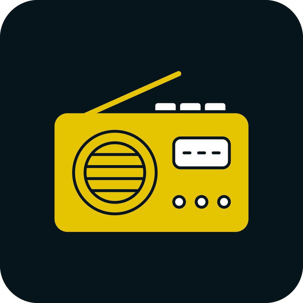 radio vector icoon ontwerp