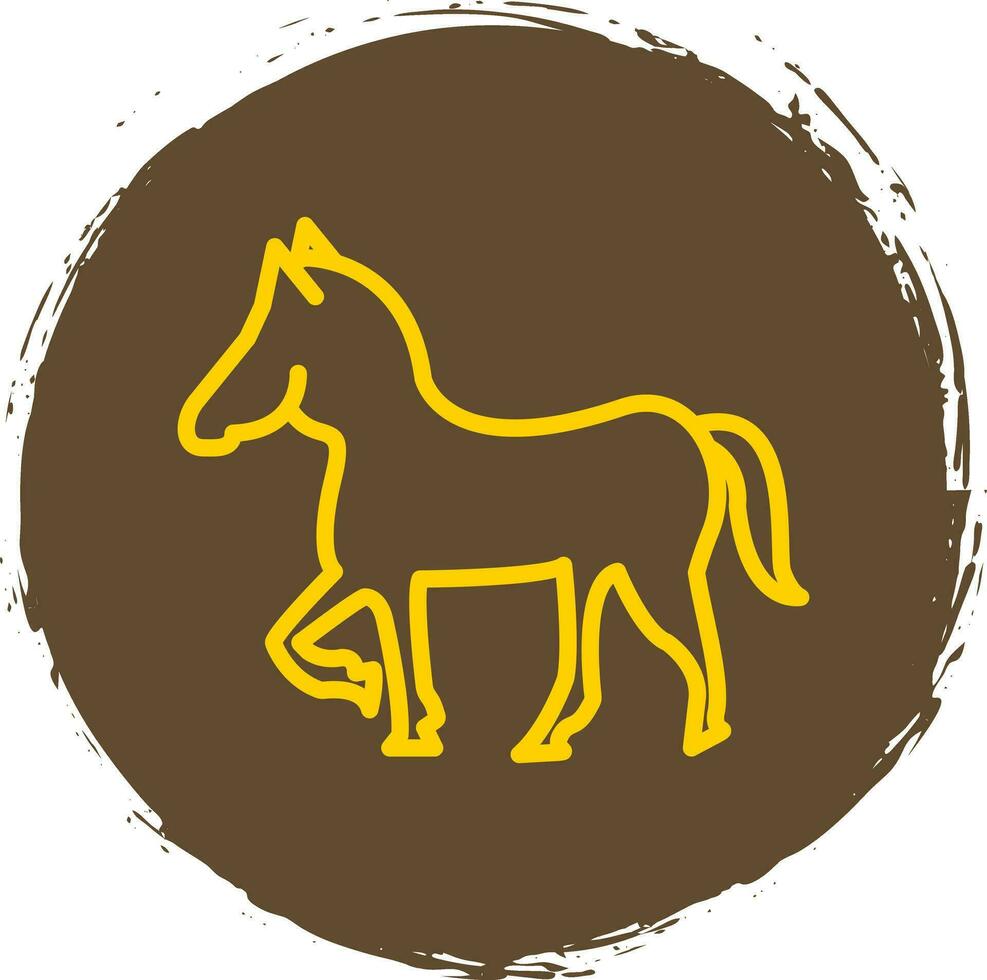 paard vector icoon ontwerp