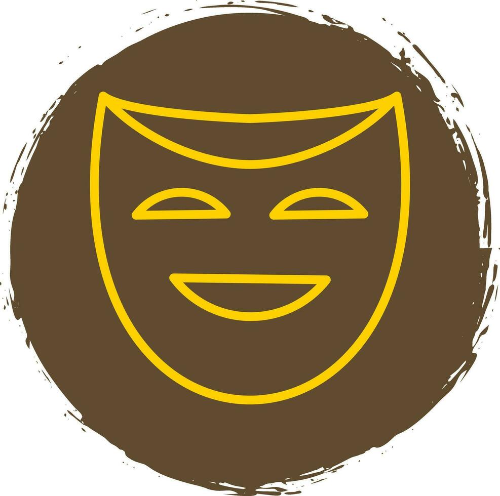 theater maskers vector icoon ontwerp