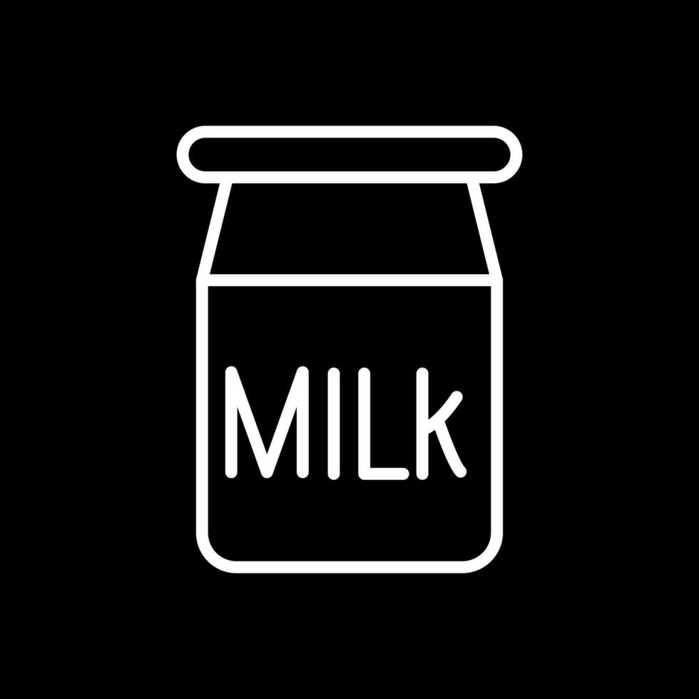 melk vector icoon ontwerp