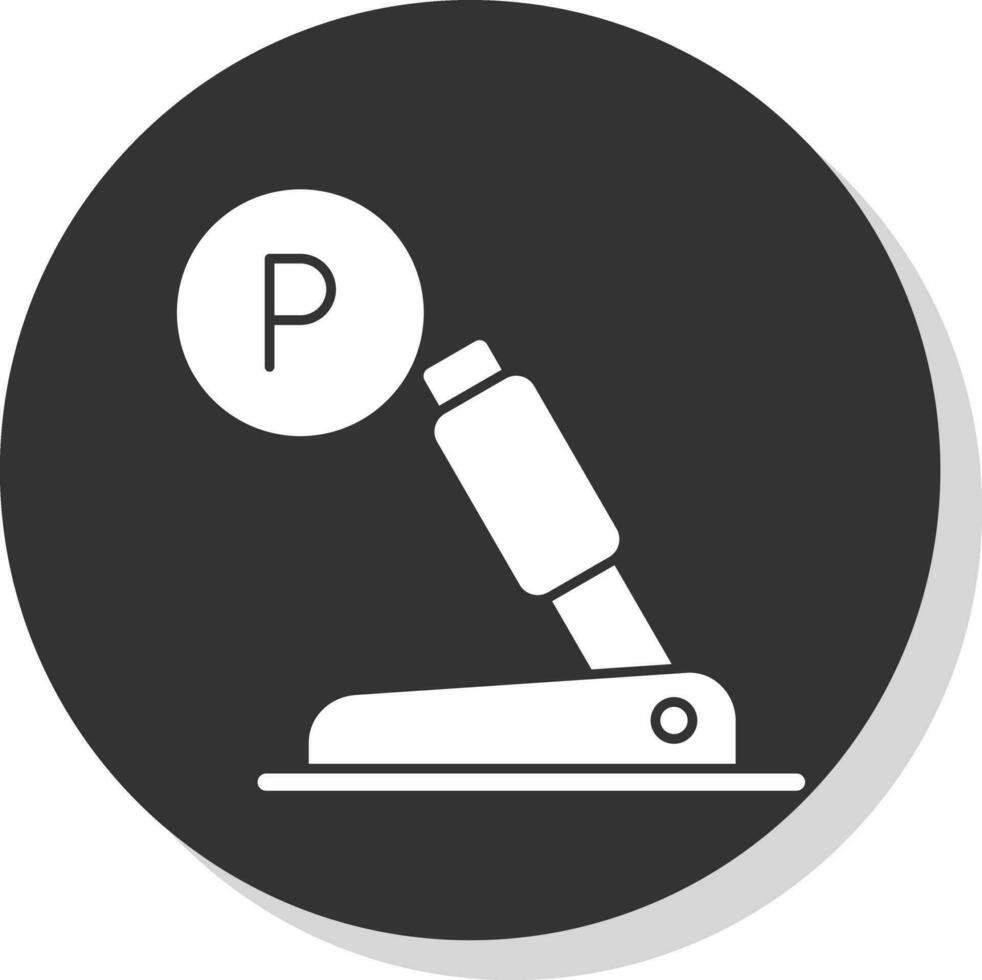 parkeren rem vector icoon ontwerp