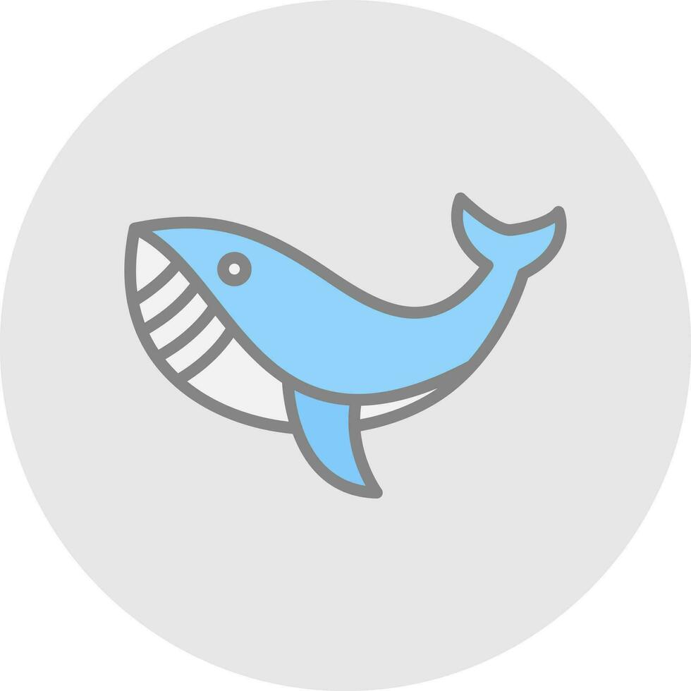 walvis vector icoon ontwerp