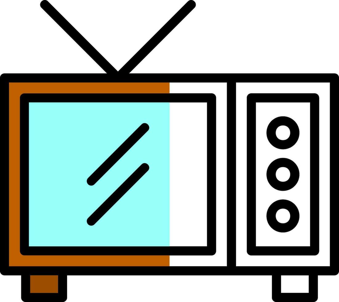 televisie vector icoon ontwerp