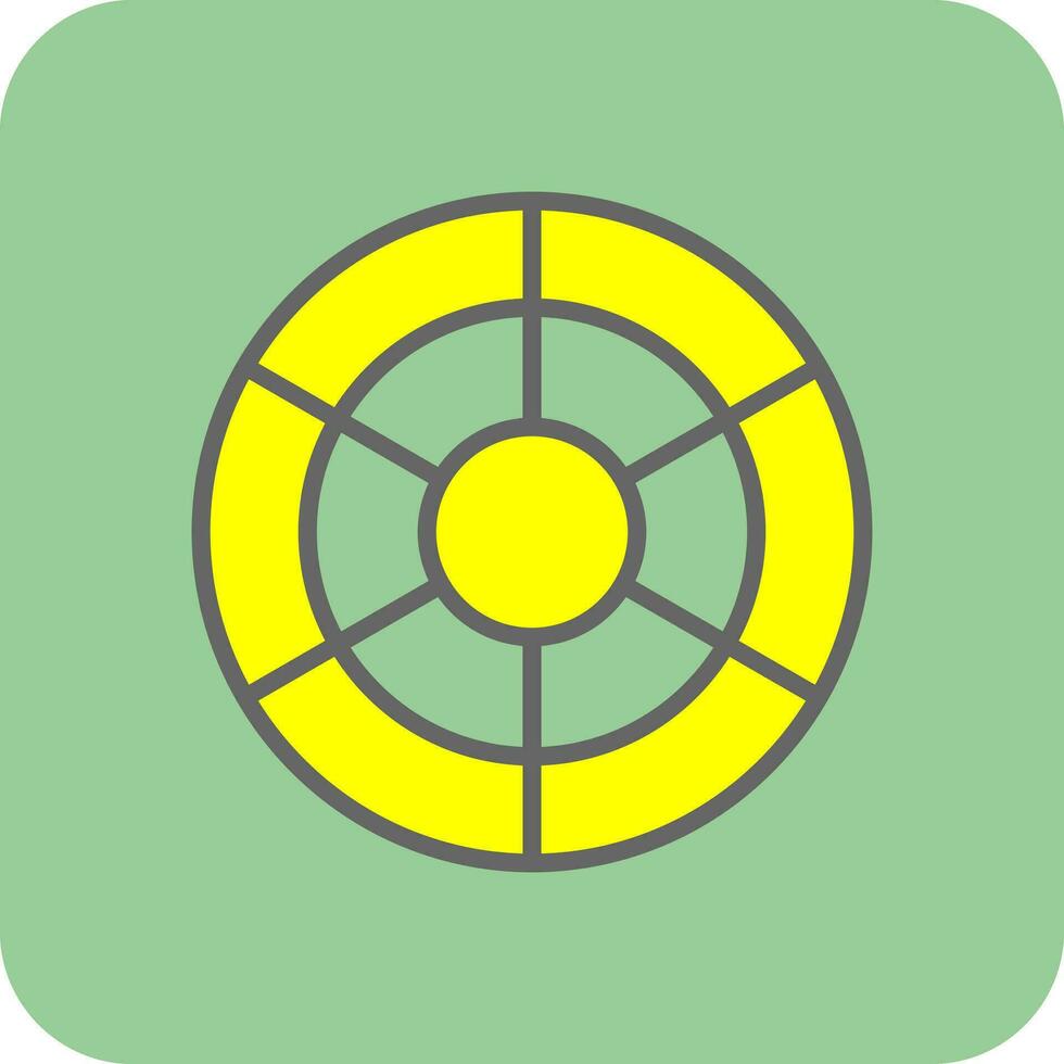 kleur cirkel vector icoon ontwerp