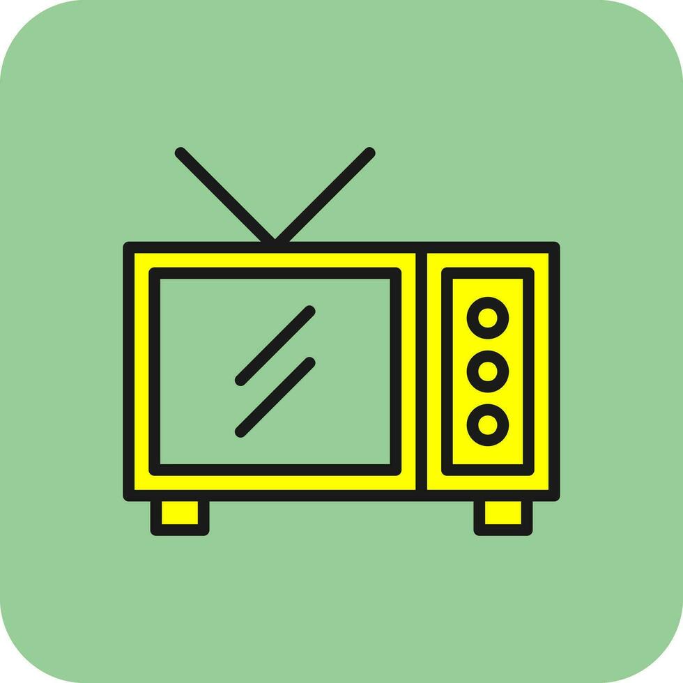 televisie vector icoon ontwerp