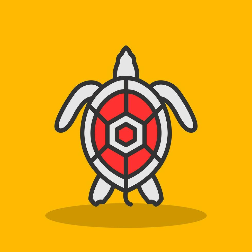 schildpad vector icoon ontwerp