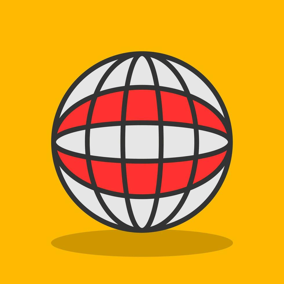 wereld wereldbol vector icoon ontwerp