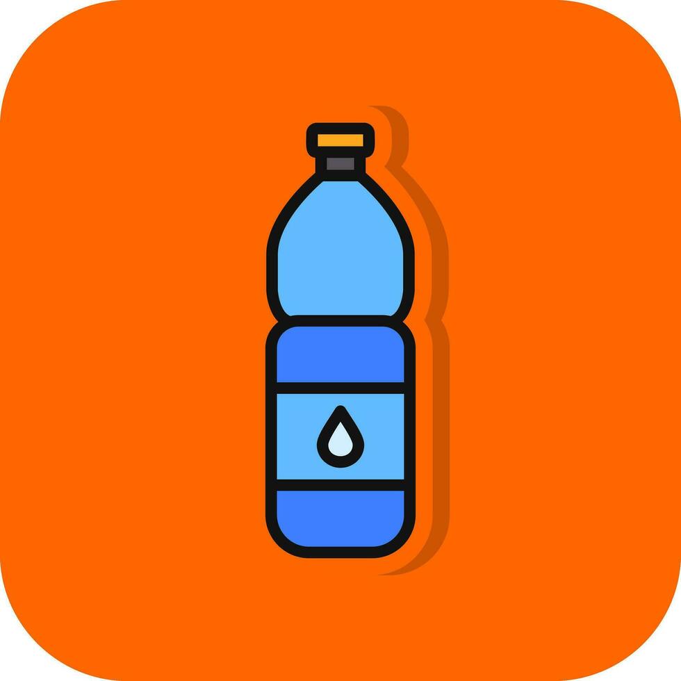 plastic flessen vector icoon ontwerp