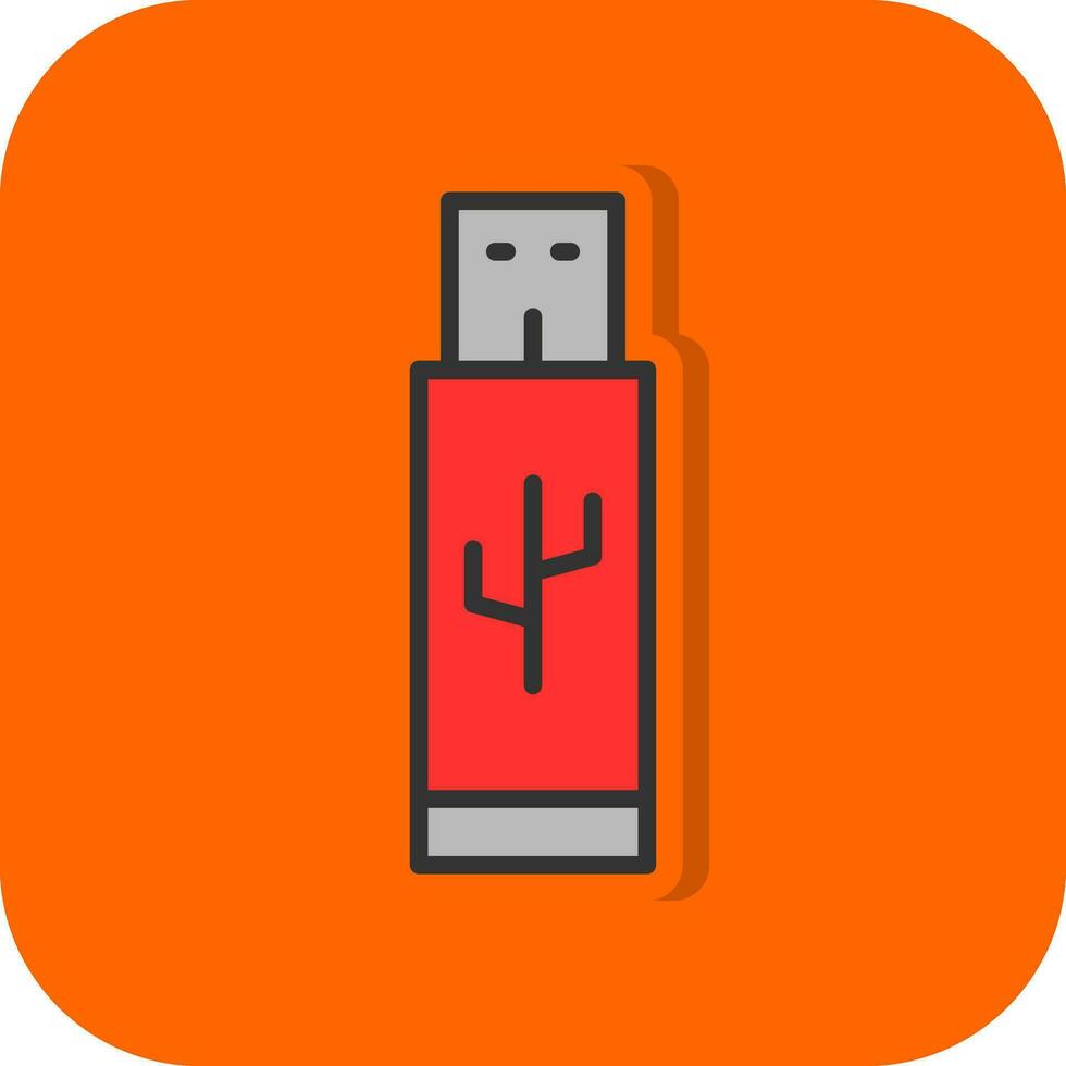 pendrive vector icoon ontwerp