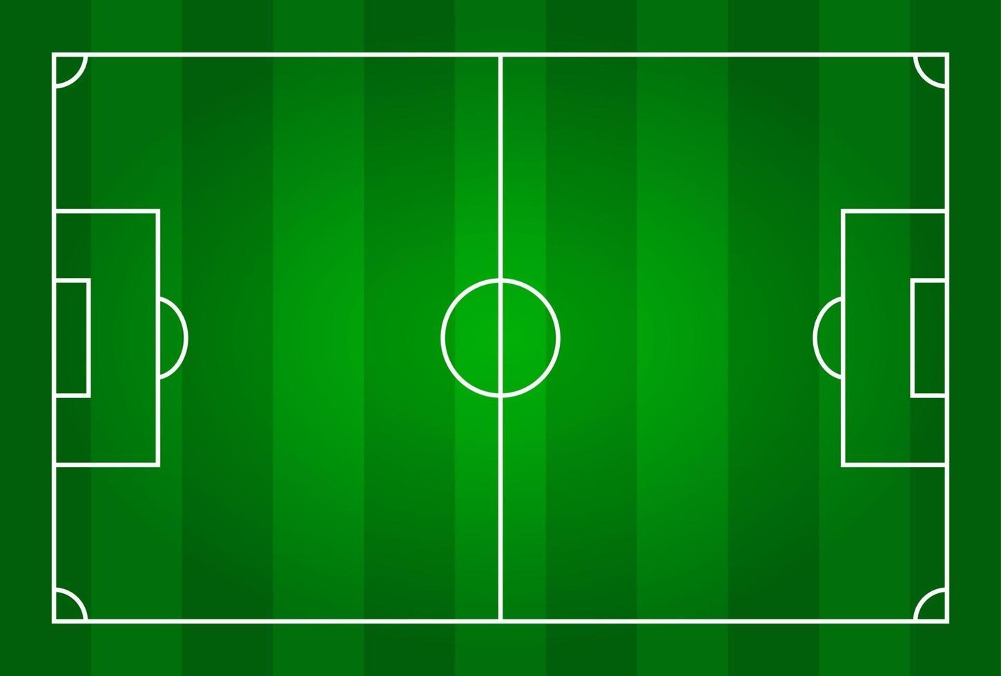 groene kleur voetbalstadion veld bovenaanzicht vector voor internationaal wereldkampioenschap toernooi