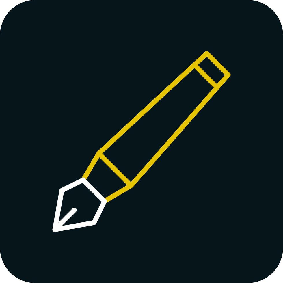 inkt pen vector icoon ontwerp