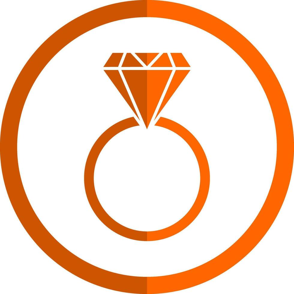 diamant ring vector icoon ontwerp
