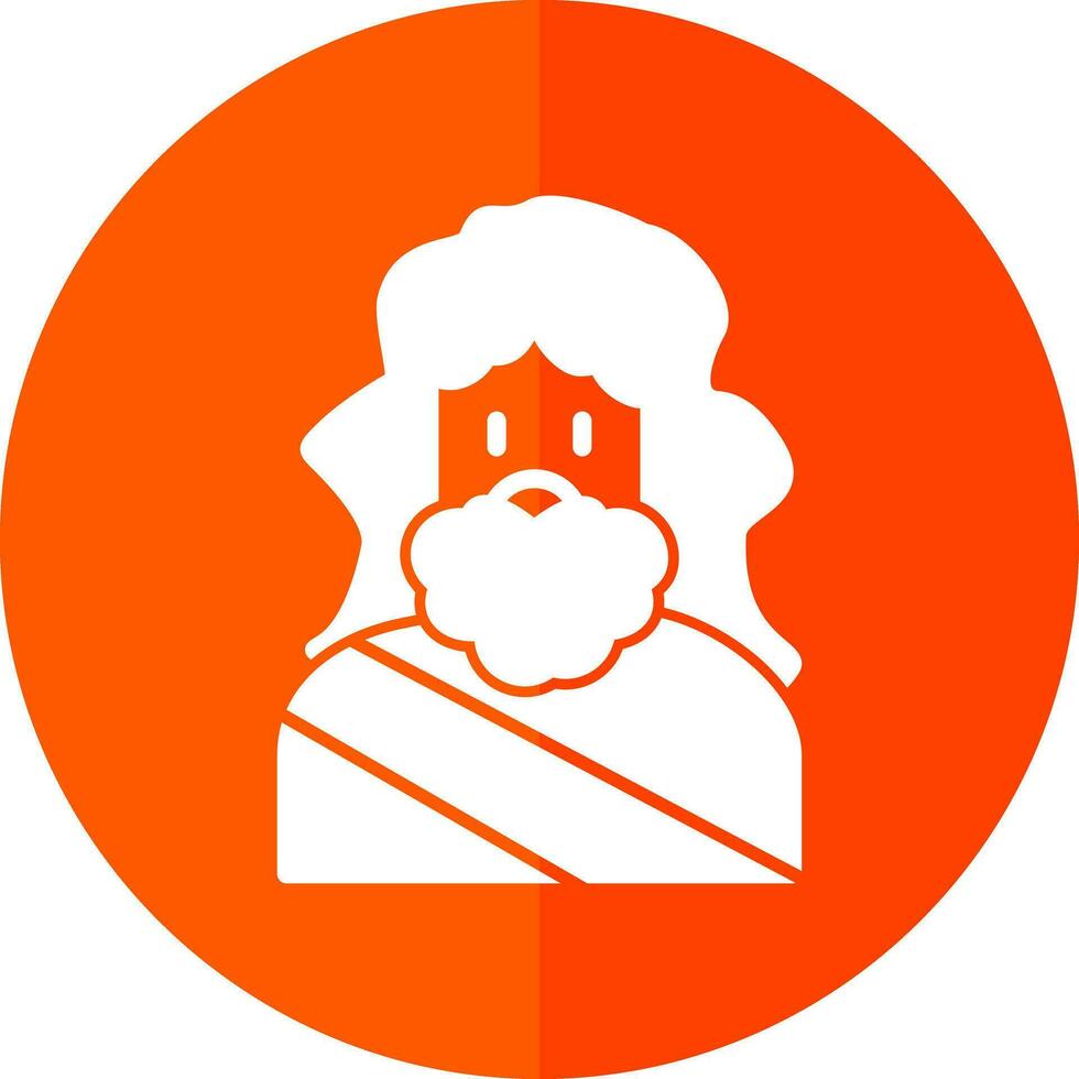Zeus vector icoon ontwerp