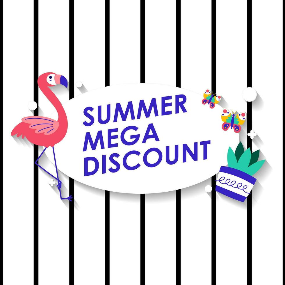 zomer uitverkoop brochure korting vector. speciaal prijs aanbod coupon voor sociaal media na, Promotie advertentie, boodschappen doen folder, bon, website campagne en reclame vector