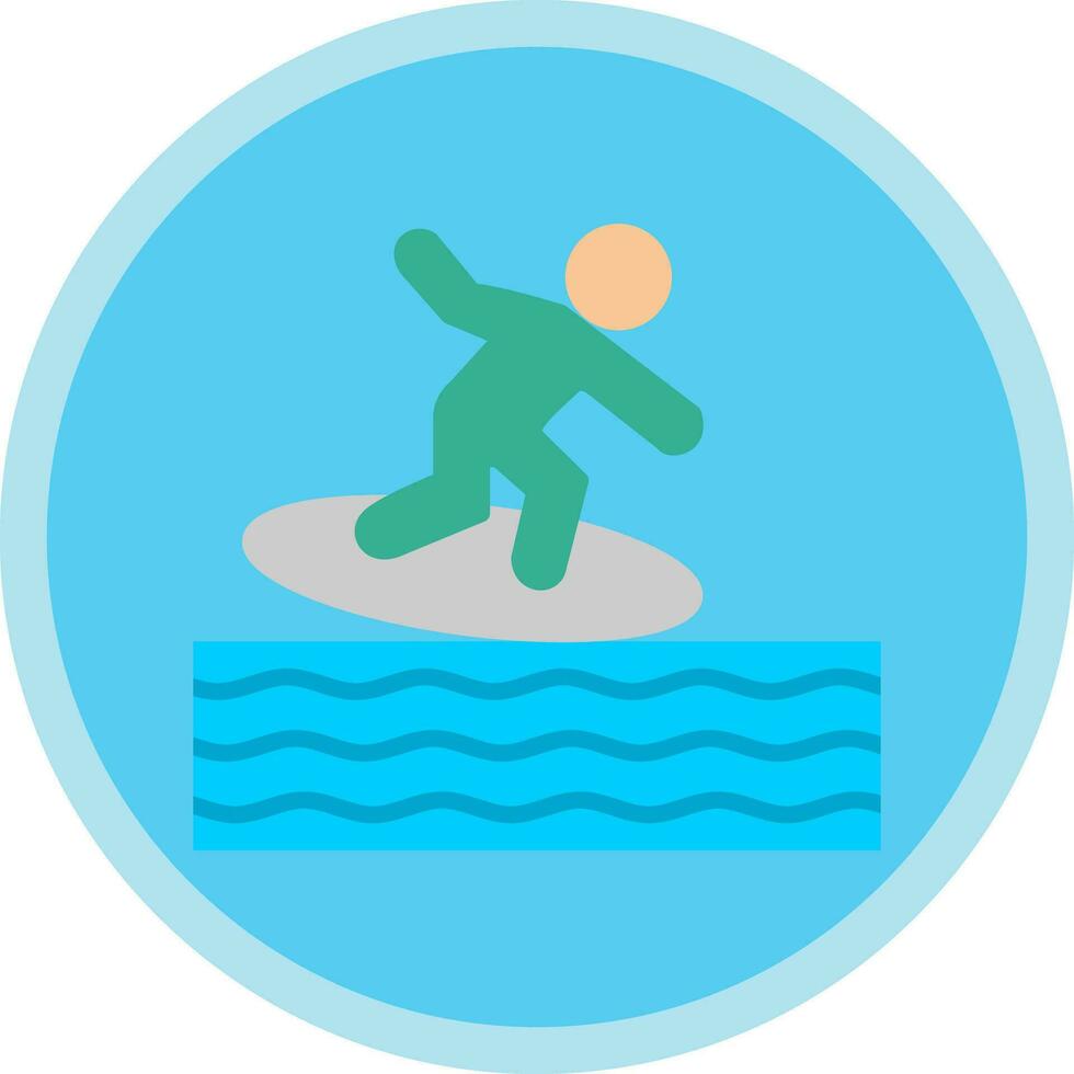 surfing vector icoon ontwerp