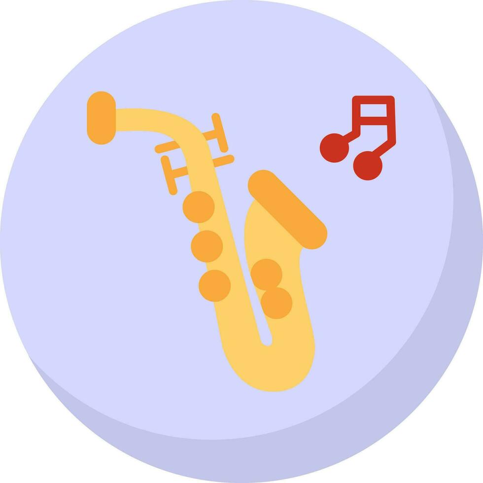 saxofoon vector icoon ontwerp
