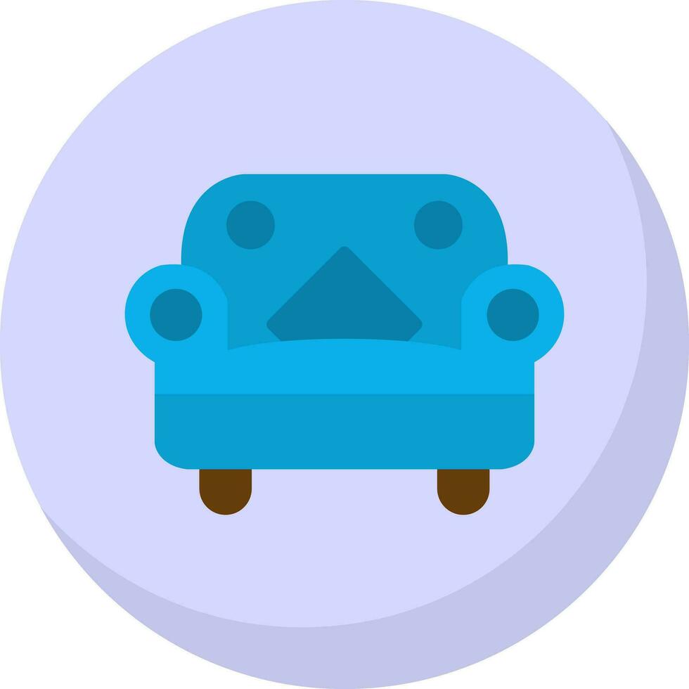 sofa vector icoon ontwerp