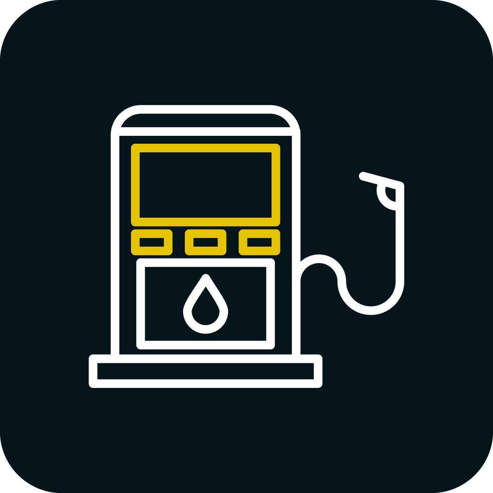 gas- pomp vector icoon ontwerp