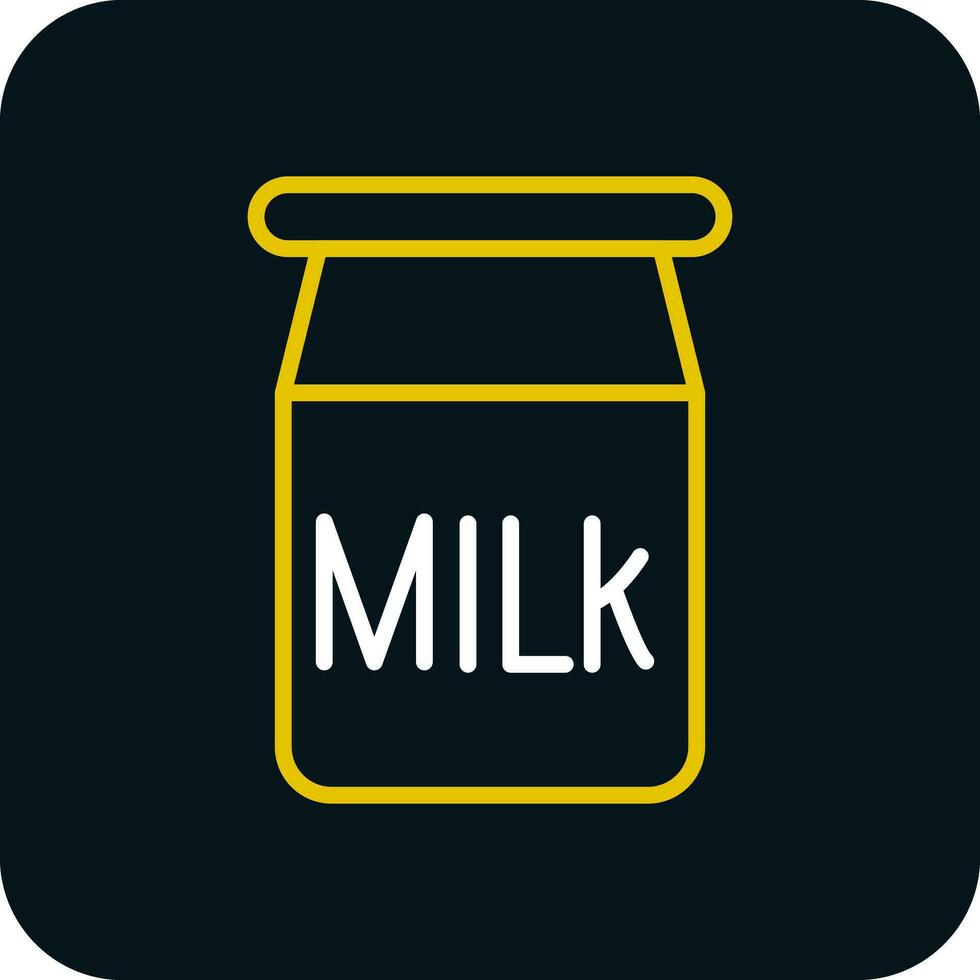 melk vector icoon ontwerp