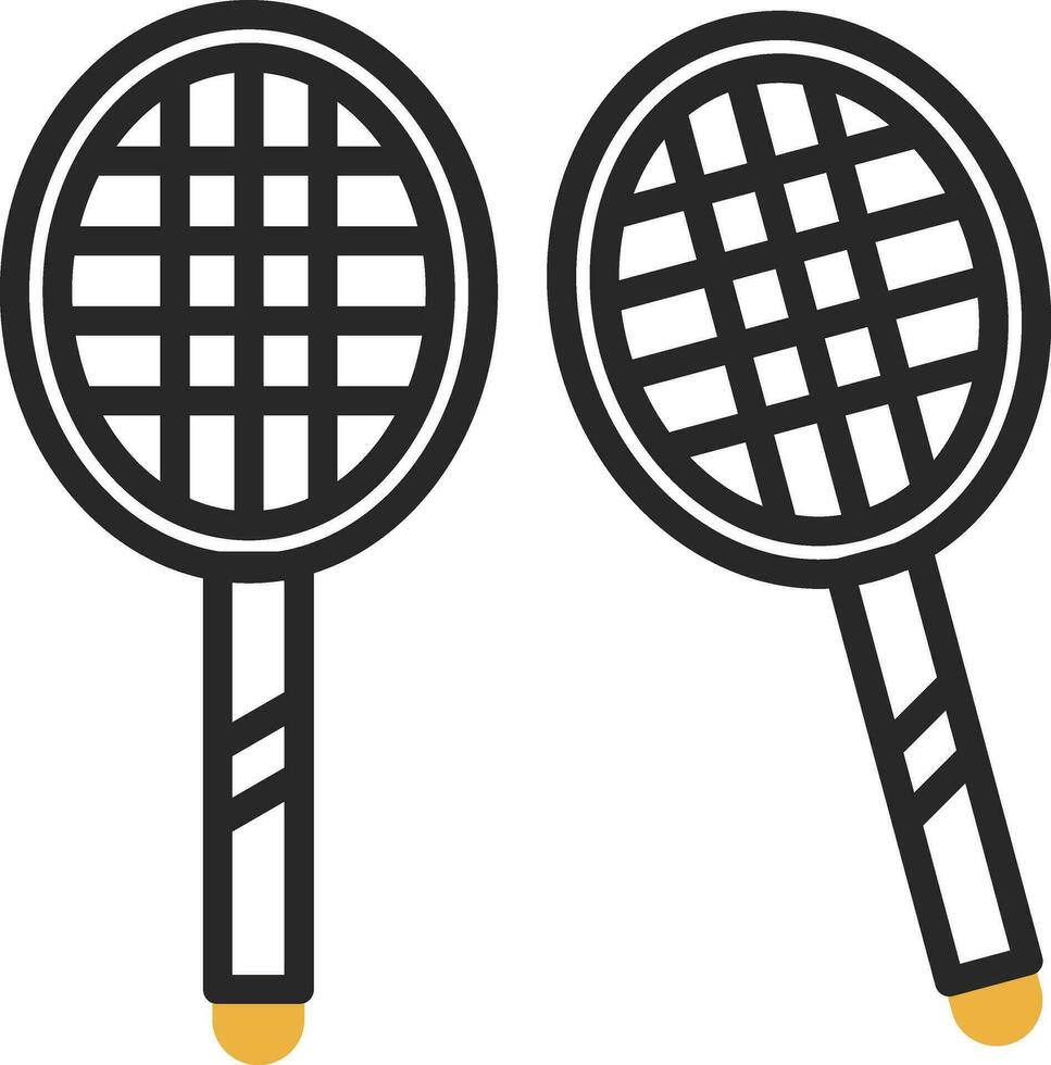 badminton vector icoon ontwerp