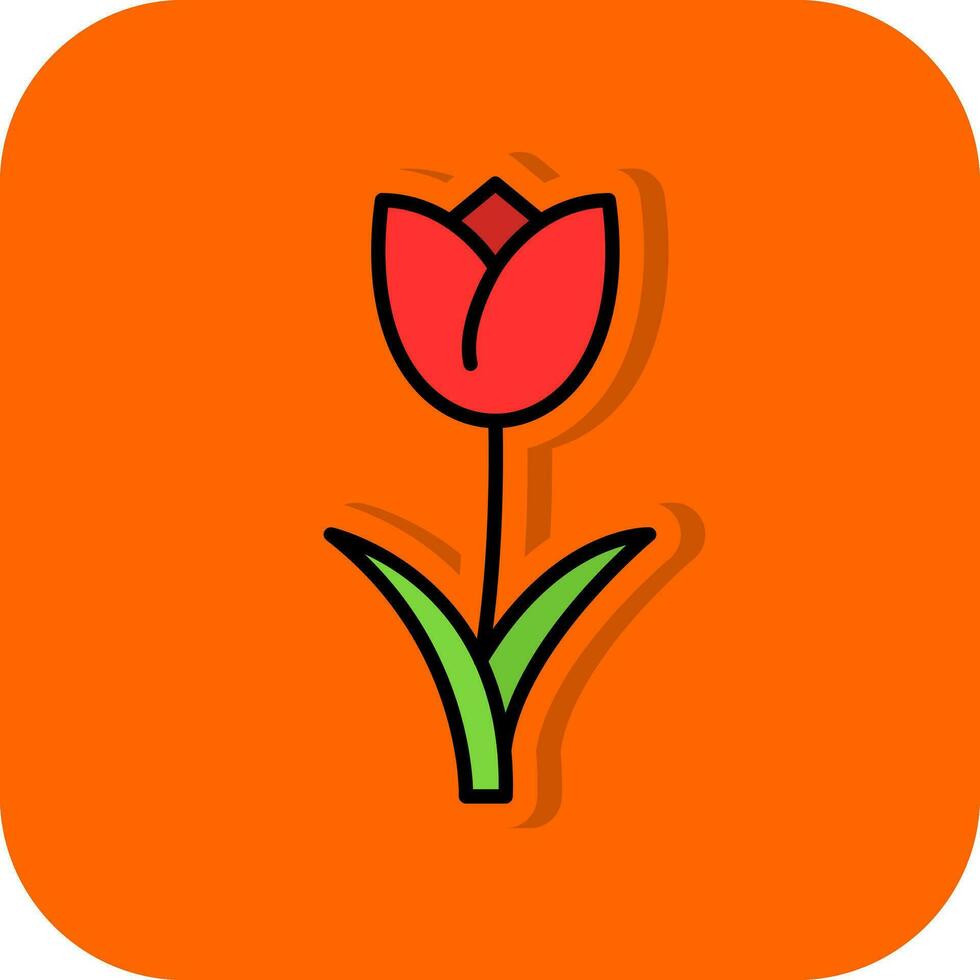 tulpen vector icoon ontwerp