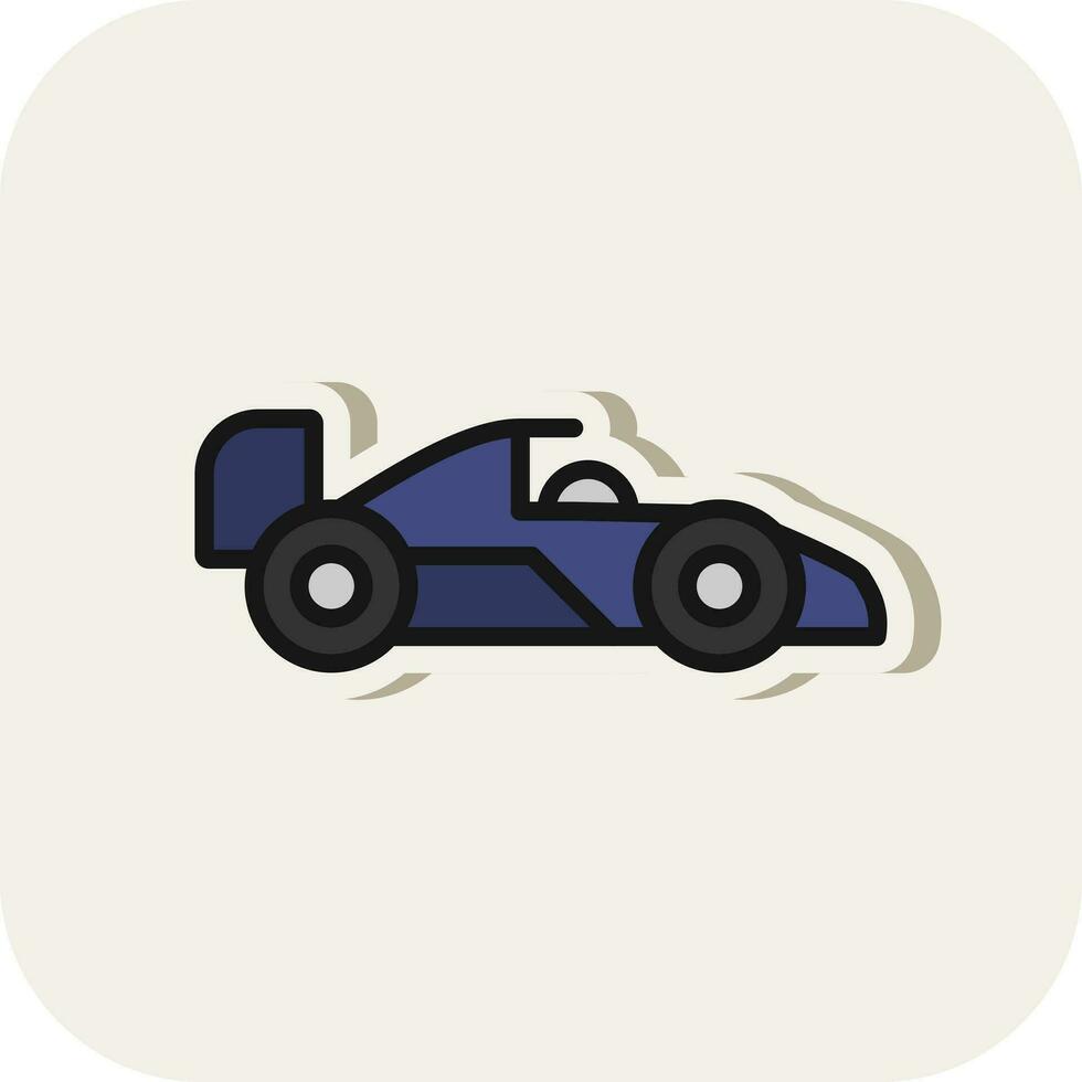 formule 1 vector icoon ontwerp