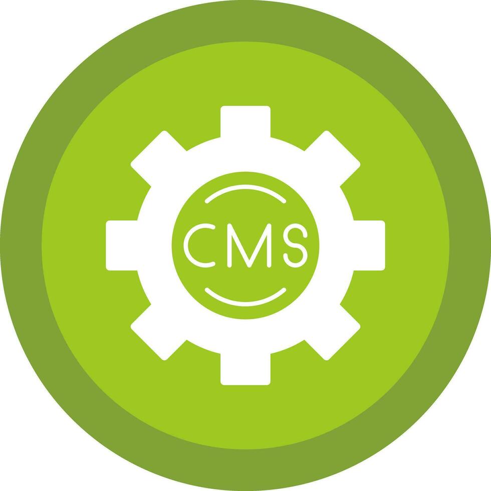 cms vector icoon ontwerp