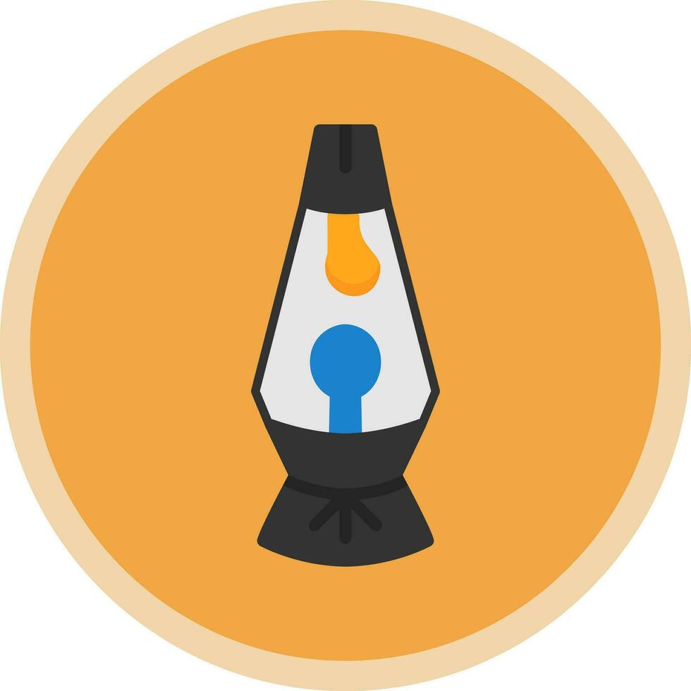 lava lamp vector icoon ontwerp