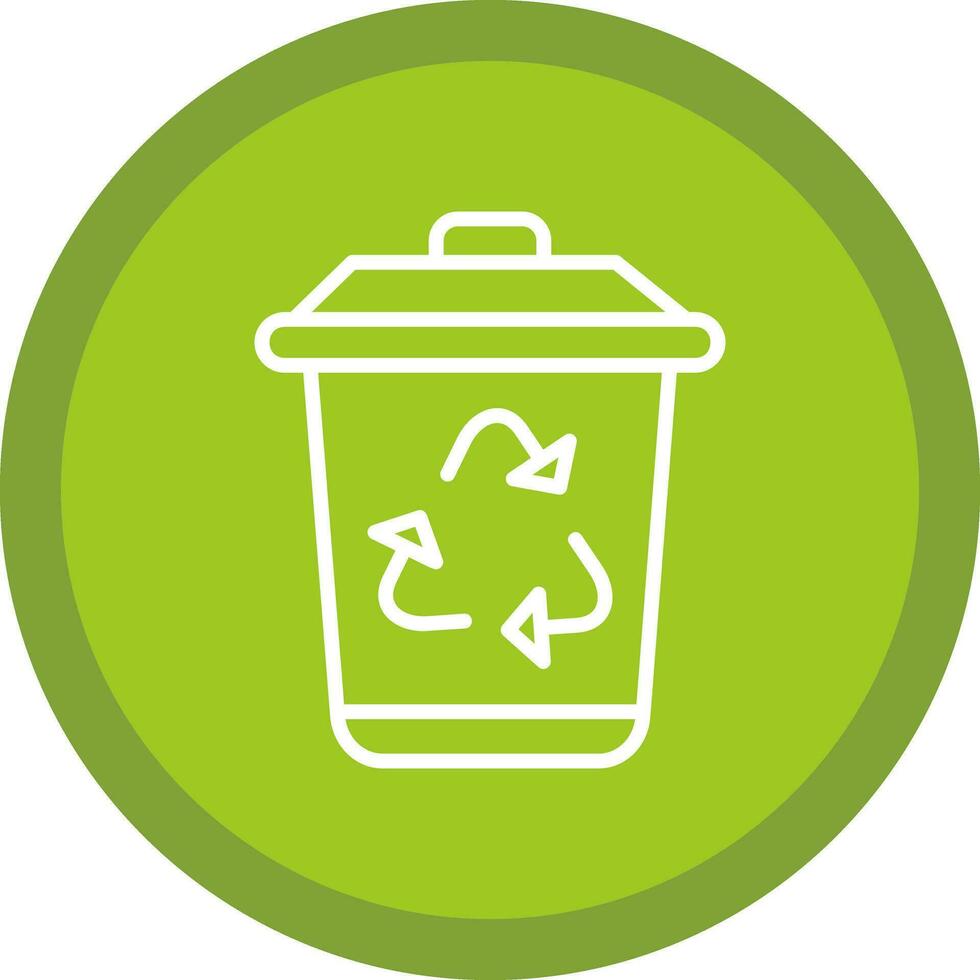 recycle bak vector icoon ontwerp