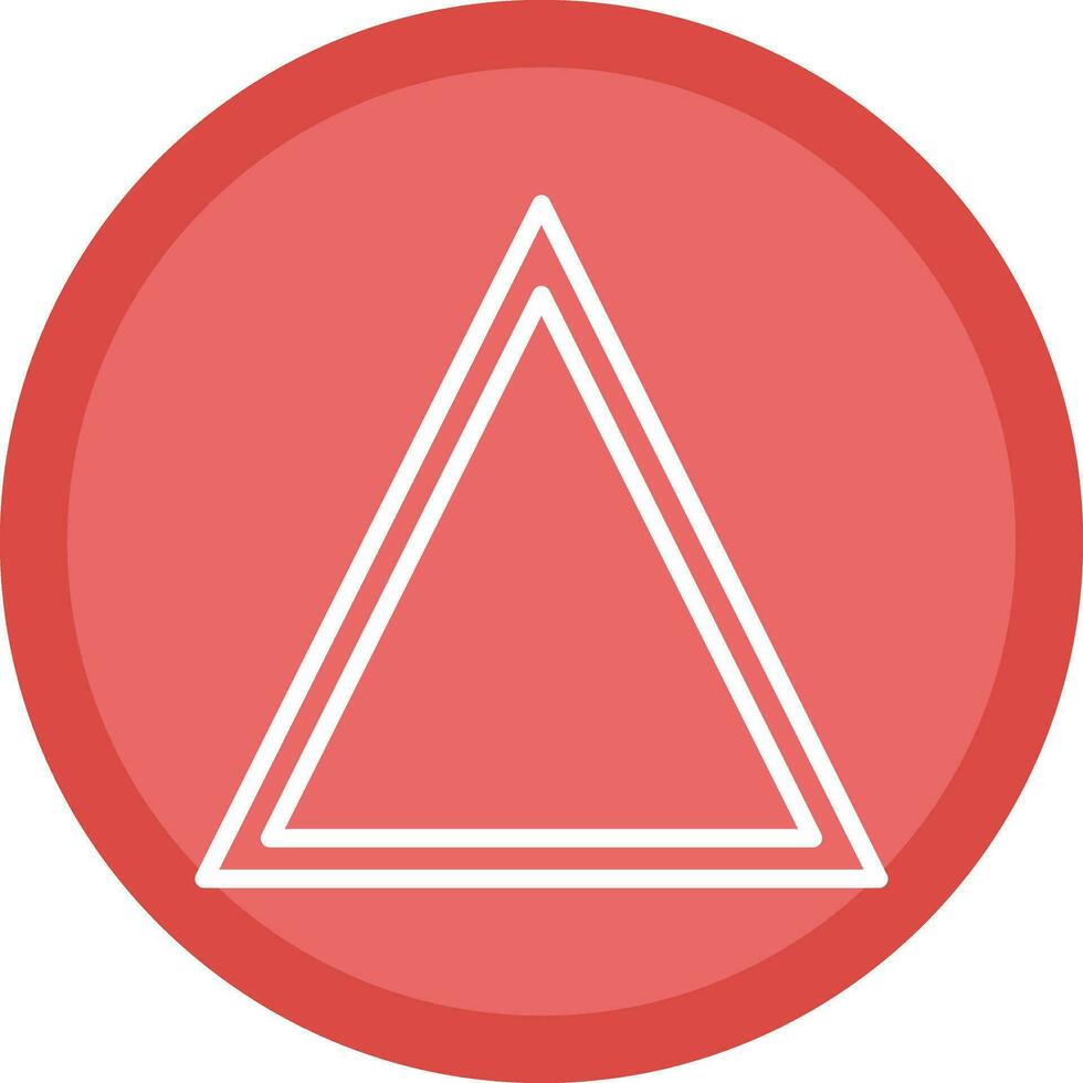 driehoek vector icoon ontwerp