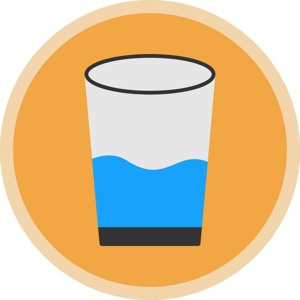 glas van water vector icoon ontwerp