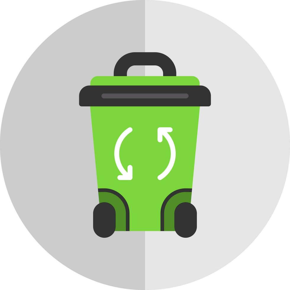 recycle bak vector icoon ontwerp