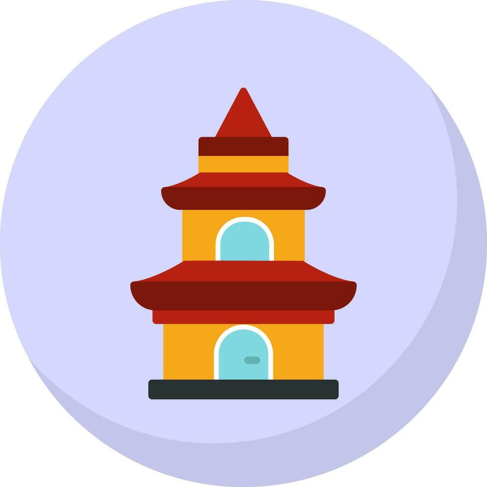 tempel vector icoon ontwerp